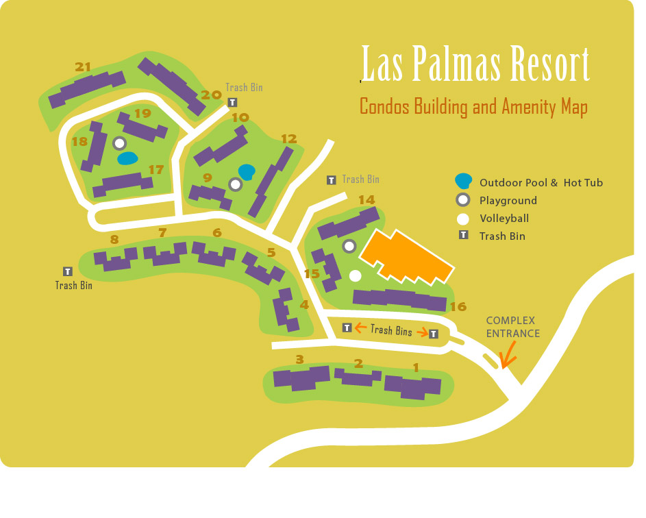 Las Palmas Resort Map